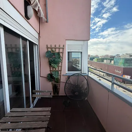 Lägenhet Malvarrosa Penthouse 4 Rooms, Suite, Terrace And Balcony Valencia