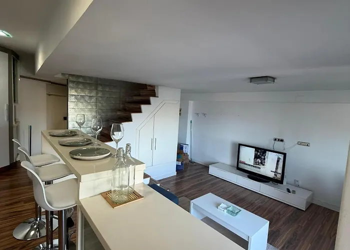 Malvarrosa Penthouse 4 Rooms, Suite, Terrace And Balcony Lägenhet